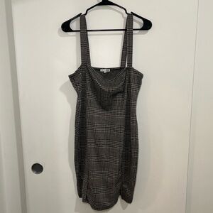 Plaid Mini Dress